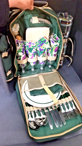 Zaino picnic verde set - picnic,,
