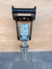 Spaccalegna cono trapano per escavatore con motore idraulico 33 kw MS03