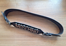 Cintura Moschino in pelle