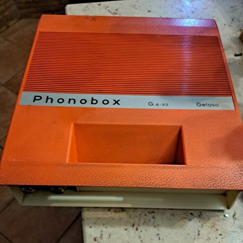 Giradischi phonobox geloso - giradischi,