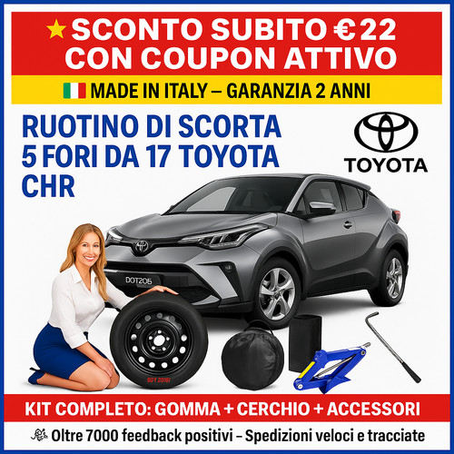 Ruotino scorta 5fori 17 - scorta,