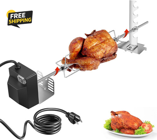 Kit griglia girarrosto bbq - kit,