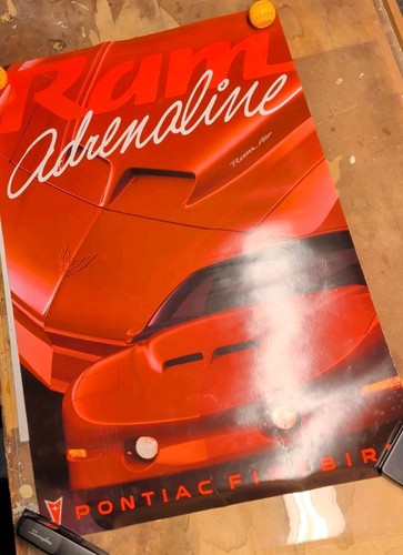 Poster pontiac firebird - firebird, ram