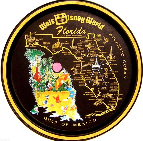 Piatto walt disney world - world, anni