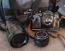  macchina Zenith ET  con obiettivi 37mm-58mm-200mm e borsa