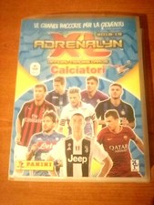 ALBUM CALCIATORI ADRENALYN XL PANINI 2018/19 CON 475 CARTE + 9 limited edition