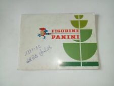 biglietto FIGURINE PANINI printed in Italy MODENA - CON FIRMA