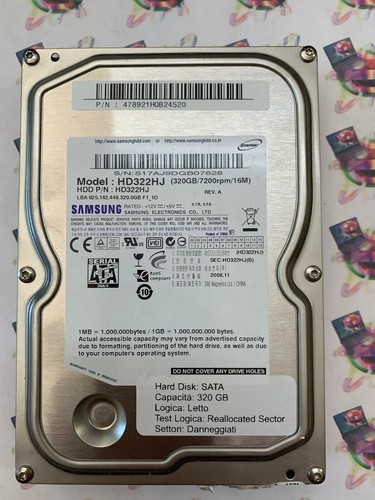 Hard disk usato sata - sata, 3,5"