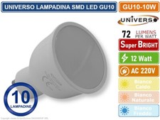 10 PEZZI UNIVERSO LAMPADINA