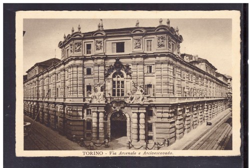 Cartolina torino scuola - cartolina,