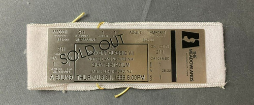 Biglietto vintage 1989 kickoff - vintage,