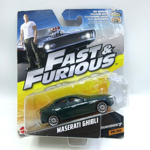 Mattel fast furious maserati - &,