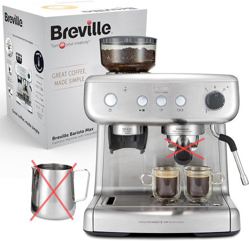 Breville barista max vcf126x - breville,