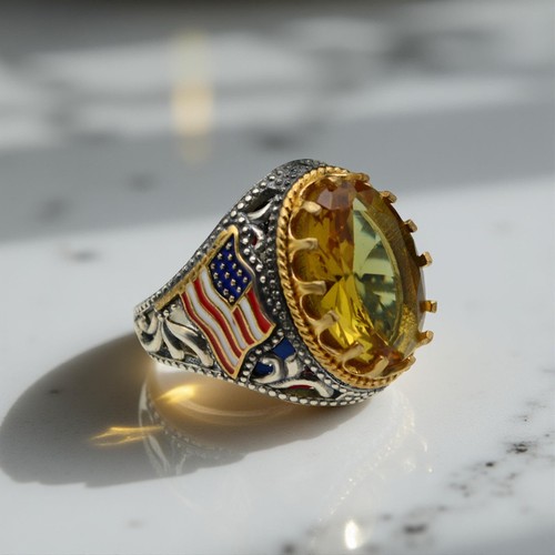 Anello uomo pietra