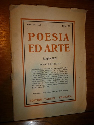 Poesia arte rivista editore - ed,