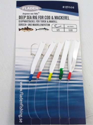 Fladen daylight rigs - fladen, ganci