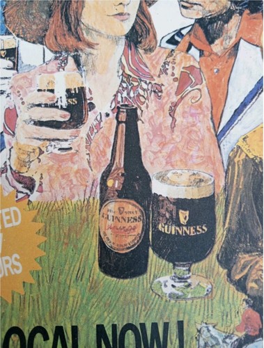 Poster pubblicitario vintage - pubblicitario,