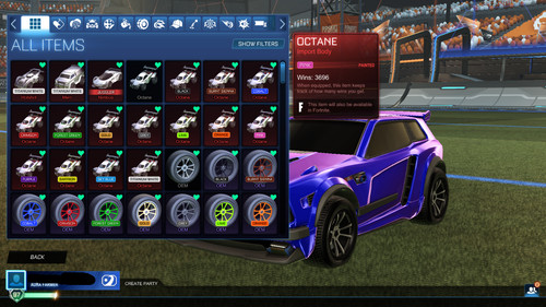 1000 rocket league - 1000+, items