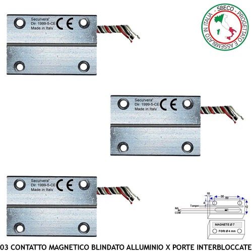 Sensore magnetico allarme per - magnetico,