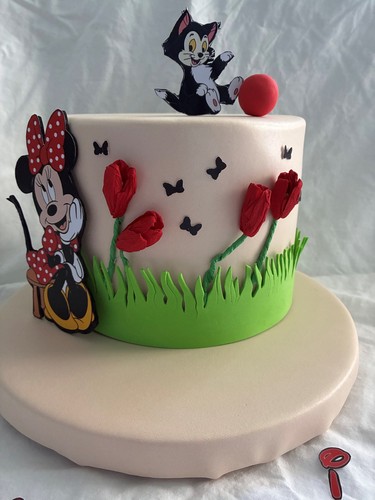 Torta scenografica minnie - torta,