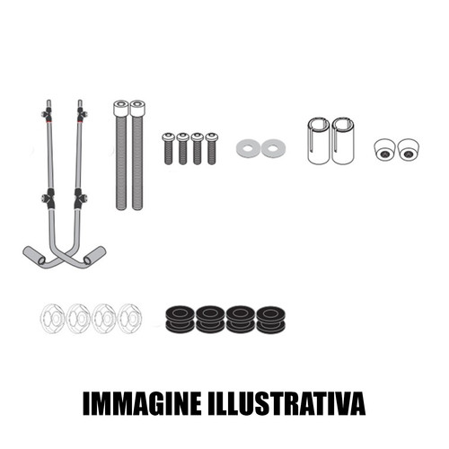 Kit attacchi parabrezza a5620a - attacchi,