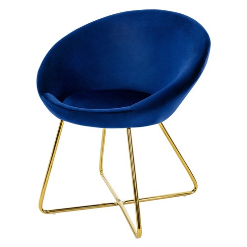 Sedia sala pranzo blu in - da,