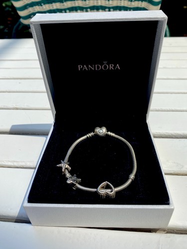 Bracciale pandora con charms - pandora, 3