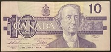 10 DOLLARI 1989 BANK OF CANADA