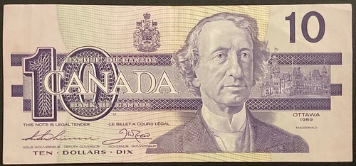 Dollari 1989 bank - 10,