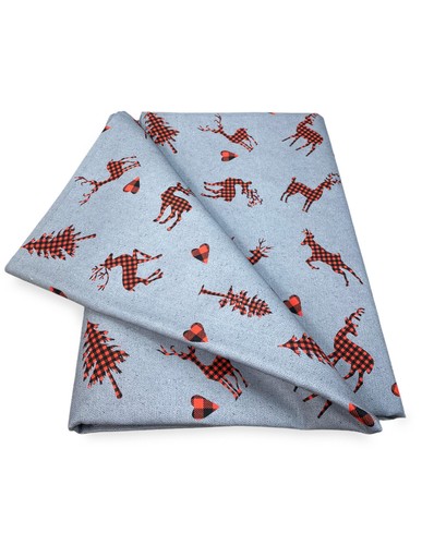 Tovaglia cotone cervi - cotone,