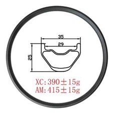 Cerchi in carbonio tubeless