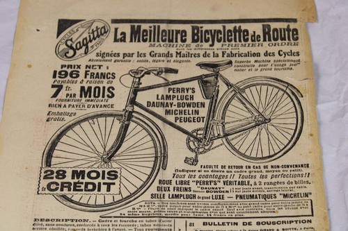 Antico francese pubblicità - antico,