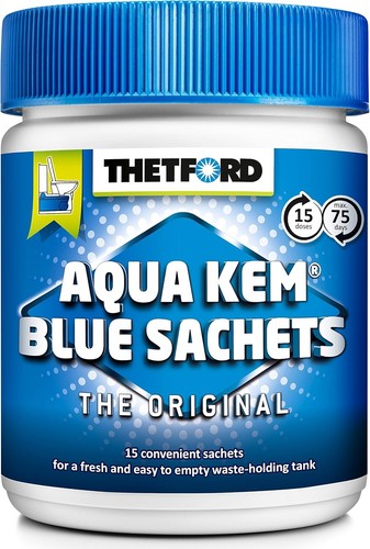 Thetford aqua kem - blue, sachets