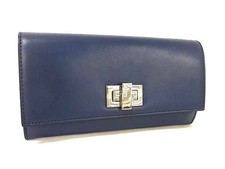 Portafoglio lungo bifold in