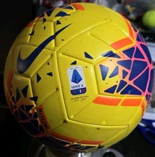 PALLONE NIKE MERLIN  AEROWTRAC OFFICIAL MATCH BALL SERIE A 2019 20 WORN INV USAT