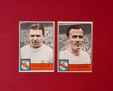 DI STEFANO/PUSKAS,Album calciatori Panini 1963/64,Valida stampa al contrario