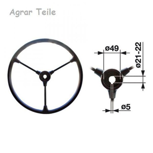 Volante steyr t80 1688 - volante, 86