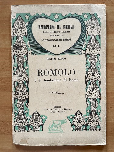 Romolo fondazione di - fondazione,