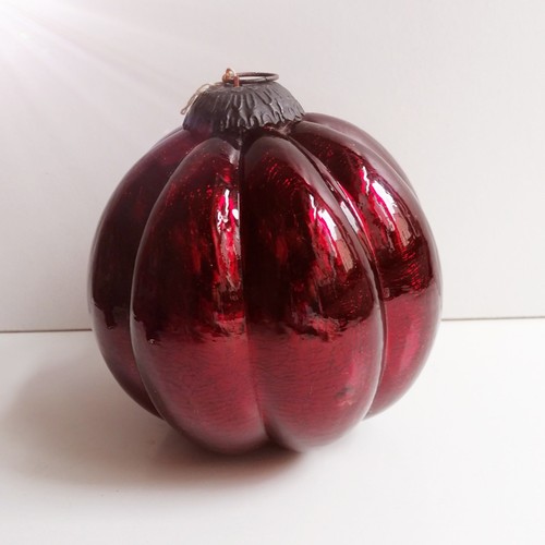 Antica grande palla natale - antica,