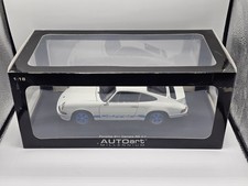Porsche 911 Carrera RS 2.7 Bianco Azzurro 1:18 AutoArt In Box