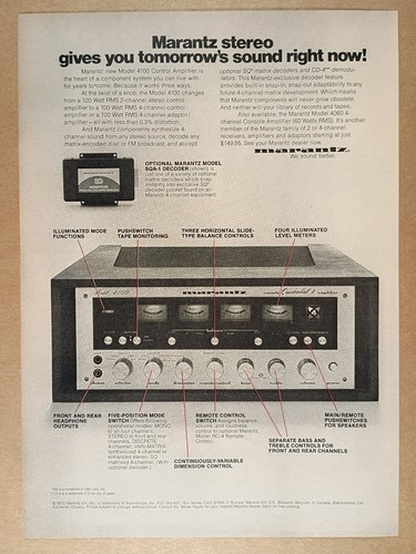 Amplificatore marantz modello - marantz,