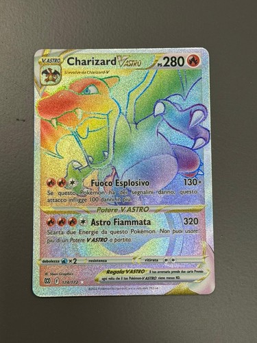 Carta pokemon charizard - carta,