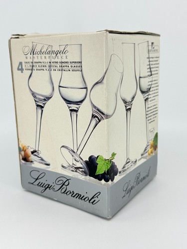 Set bicchieri grappa - 4,