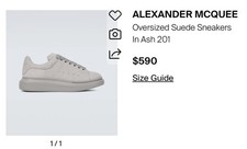(Ash 201 )Alexander McQueen