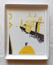 Remo BRINDISI ceramica Milano vassoio Venezia