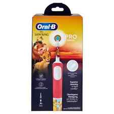ORAL B PRO KIDS 3 THE LION KING DISNEY - SPAZZOLINO ELETTRICO + ADESIVI +TESTINA