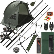 Set pesca carpa 2x stalking