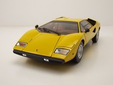 Modellino auto Lamborghini Countach LP 400 giallo 1:18 Kyosho
