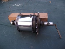 Bicicletta d'epoca maggio 1956 Sturmey Archer AW TRE VELOCITÀ MOZZO 36h 18t