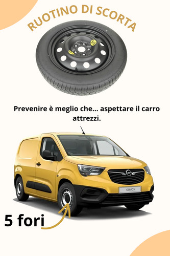 Ruotino scorta per opel - ruotino,